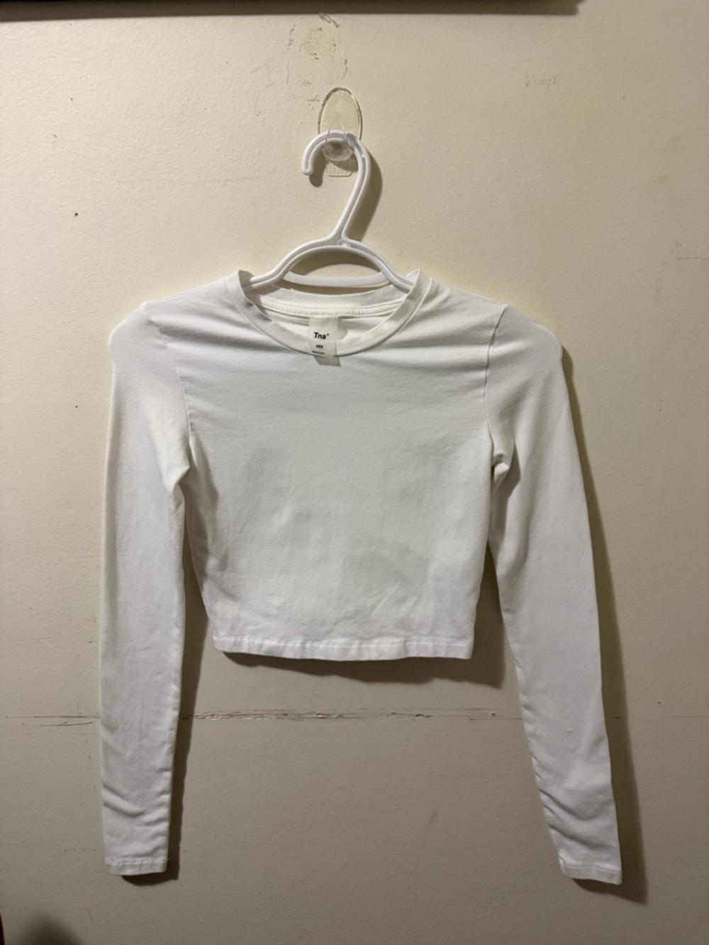 TNA White Long-Sleeve Top